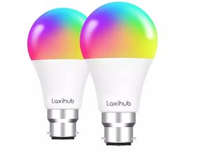 Laxihub inteligentná LED žiarovka E27, 2 ks