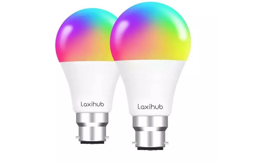 Laxihub inteligentná LED žiarovka E27, 2 ks