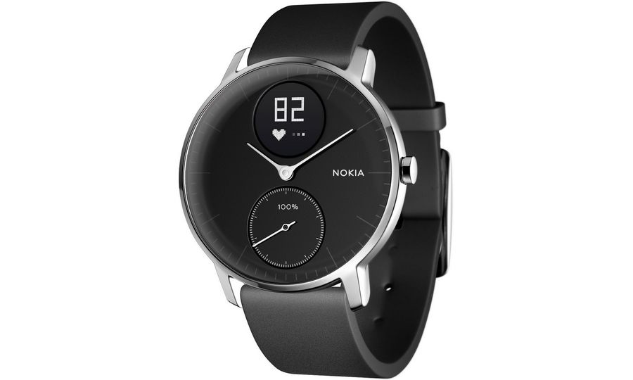 Nokia Steel HR 36mm smart hodinky s monitorom tepu čierne
