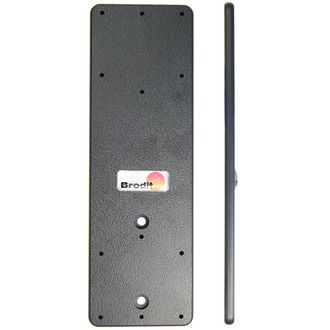 Brodit montážna doska pre dva držiaky na ProClip s predvŕtanými otvormi AMPS, 155x50x5mm