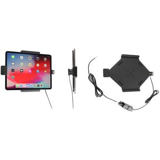 Brodit držiak do auta na Apple iPad Pro 12,9” 2020/2018 bez puzdra so skrytým nabíjaním, s istením