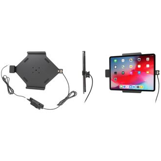 Brodit držiak do auta na Apple iPad Pro 12,9” 2020/2018 bez puzdra so skrytým nabíjaním, s istením