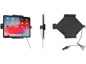 Brodit držiak do auta na Apple iPad Pro 12,9” 2020/2018 bez puzdra s nabíjaním z cig. zapaľovača/USB