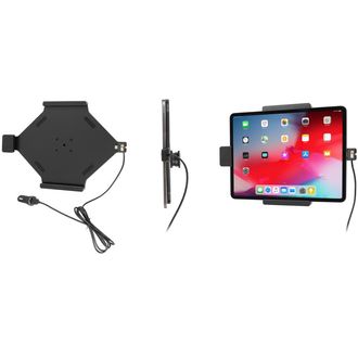 Brodit držiak do auta na Apple iPad Pro 12,9” 2020/2018 bez puzdra s nabíjaním z cig. zapaľovača/USB