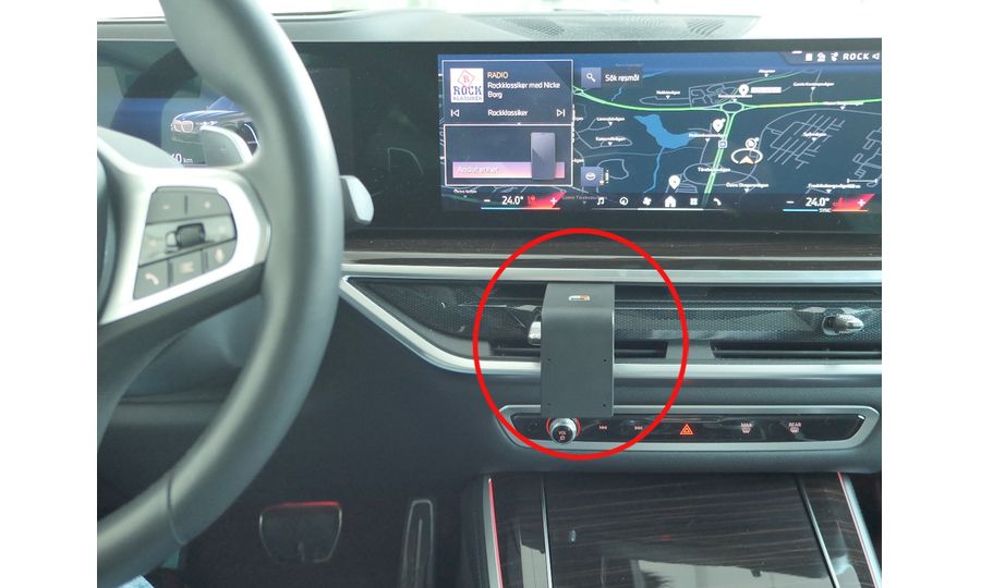 Montážny držiak Brodit ProClip pre BMW X5/BMW X7 24-24, pre stred