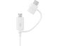 Samsung Kombinovaný dátový a nabíjací kábel USB-C/MicroUSB, 1 m, biely