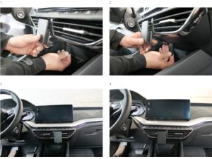 Brodit Montážny držiak ProClip pre Škoda Octavia IV 20-24 (len automat), pre stred