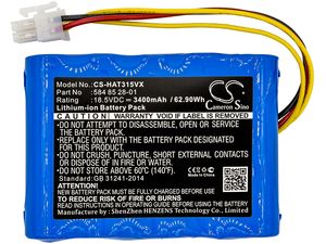 Batéria pre kosačky Husqvarna Automower 310, 315, Gardena Sileno, SIleno+, Sileno City 3400mAh