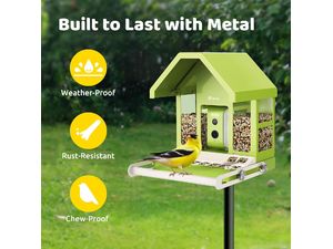 Birdfy Feeder Metal (bezplatná AI na celý život)