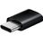 Samsung EE-GN930BB Adaptér USB-C na microUSB, ekologické balenie, čierny