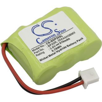 Batérie pre Dogtra Receiver, Collar (ekv.35AAAH3BMX), 210mAh