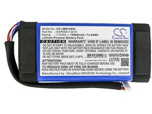Batéria pre JBL Boombox, ekv. GSP0931134 01, 10000mAh, Li-Pol