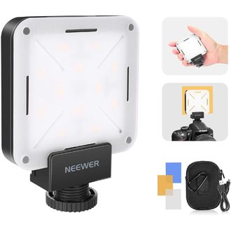 Neewer mini fotografické svetlo, 12 ultra jasných LED diód, 5W