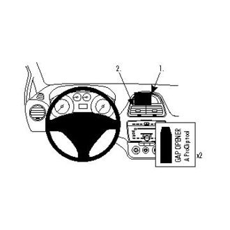Brodit ProClip montážna konzola pre Fiat Punto Evo 10-19, na stred