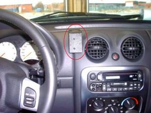 Brodit ProClip montážna konzola pre Jeep Cherokee 02-08/Jeep Liberty 02-07, na stred