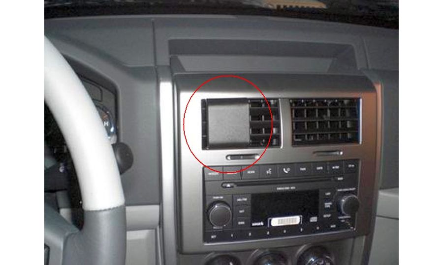 Brodit ProClip montážna konzola pre Jeep Cherokee 09-12/Jeep Liberty 08-12, na stred vľavo