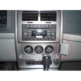 Brodit ProClip montážna konzola pre Jeep Cherokee 09-12/Jeep Liberty 08-12, na stred vpravo