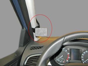 Brodit ProClip montážna konzola pre Škoda Fabia 15-21, vľavo na stĺpik