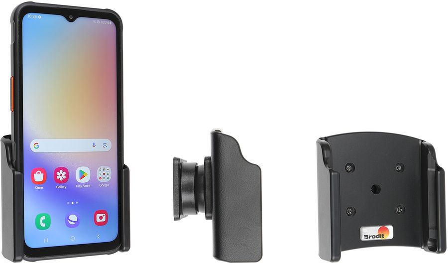 Držiak do auta Brodit pre Samsung Galaxy Xcover 7, bez puzdra, bez nabíjania