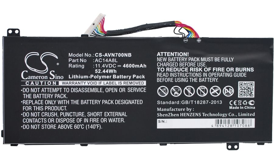 Batéria pre Acer Aspire (Aspire Nitro) Vn7 / Aspire V15 Nitro / Spin 3, 4600mAh, Li-Pol