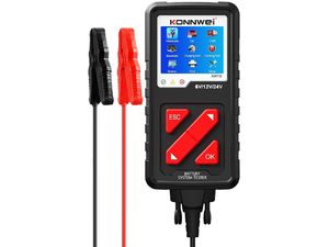 Konnwei KW710 tester batérií, 6V/12V/24V, grafický displej