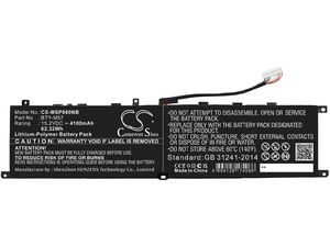 Batéria pre Msi Gp66, Gp76, Leopard 10ug, 4100 mAh