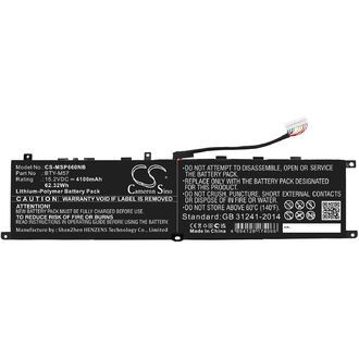 Batéria pre Msi Gp66, Gp76, Leopard 10ug, 4100 mAh