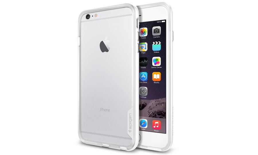 Spigen Neo Hybrid EX puzdro pre Apple iPhone 6 Plus, biele