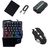 Mobilný set herný set klávesnica+myš FPS, Windows/Android, čierna