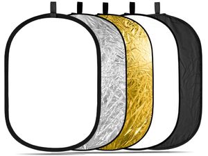 Neewer reflexná tabuľa oválna 5v1, 100x150cm