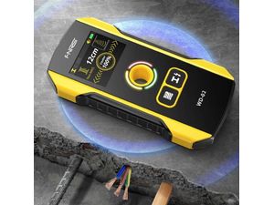 FNIRSI WD-02 Detektor káblov, železa a dreva s LCD displejom