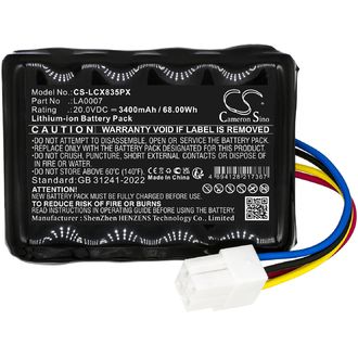 Batéria pre Landxcape R800 Smart, CR208E, LX810i, LX990 a ďalšie, 20 V, 3,4 Ah