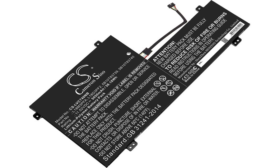 Batéria pre Lenovo Yoga C740, 5050 mAh, Li-Pol