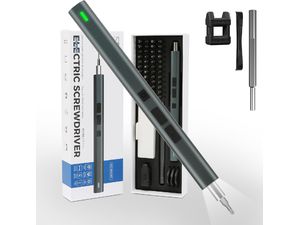 UF-TOOLS elektrický akumulátorový skrutkovač 57v1, strieborný, USB-C