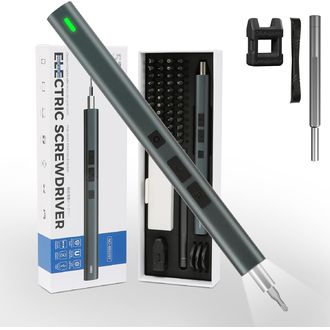 UF-TOOLS elektrický akumulátorový skrutkovač 57v1, strieborný, USB-C