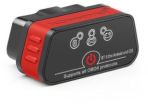 Konnwei KW901 Nízkoprofilová autodiagnostika OBD II Bluetooth 5.0 pre Android a iOS