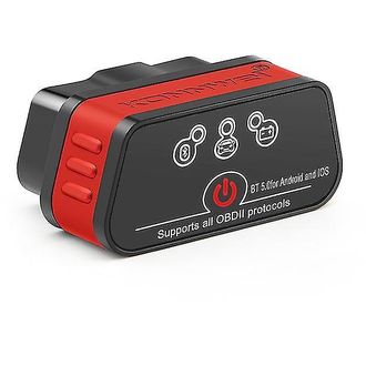 Konnwei KW901 Nízkoprofilová autodiagnostika OBD II Bluetooth 5.0 pre Android a iOS