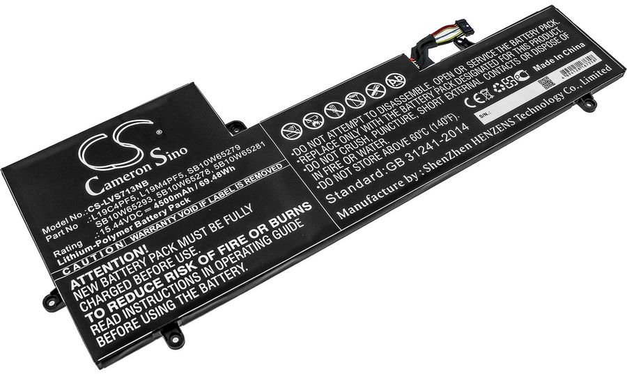 Batéria pre Lenovo Yoga Slim 7-15IIL, 4500 mAh, Li-Pol