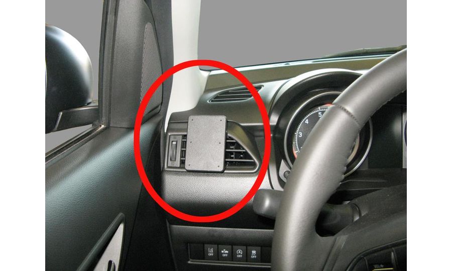 Brodit Montážny držiak ProClip pre Suzuki Swift 18-24, vľavo na mriežke ventilácie