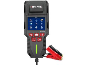 KONNWEI KW700 Professional, tester autobatérií 12 a 24 V s integrovanou tlačiarňou