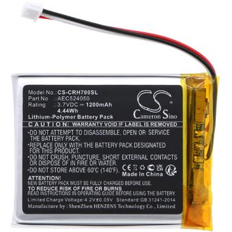 Batéria pre CORSAIR HS75 XB, HS70 SE Void Pro RGB, HS70SE, 1200 mAh, Li-Pol