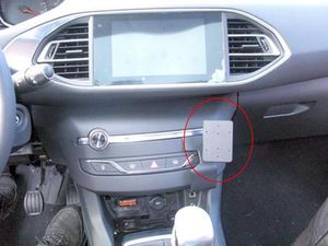 Brodit ProClip montážna konzola pre Peugeot 308 14-21, na stred