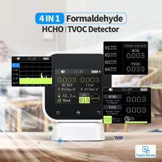 FNIRSI SFD-02 monitor kvality ovzdušia 4v1