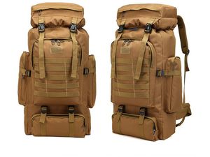 Taktické armádne krížové telo, 80 l, systém MOLLE, opasok, khaki