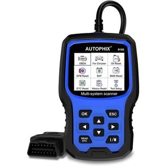Autophix 9160 OBDII autodiagnostika pre Dodge, Jeep, Chrysler