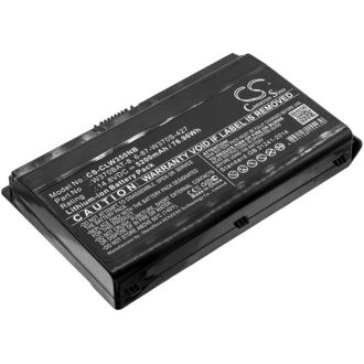 Batéria pre Gigabyte P2742, P2742G, Clevo G508II, K590S, Schenker W350ETQ a ďalšie, 5200 mA, Li-Ion