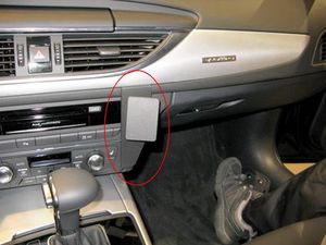 Brodit Montážny držiak ProClip pre Audi A6/Audi S6 11-18 (nie dekor dreva), pre pravý stred