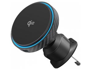 Bezdrôtový nabíjací držiak do auta Proove Graphite Circle Qi2 15W