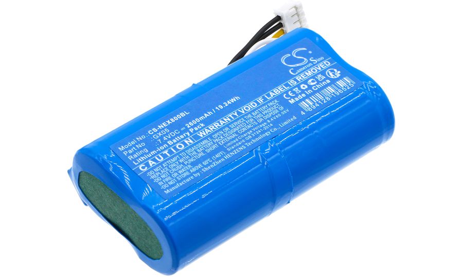 Batéria pre Dejavoo Qd2, Nexgo N86, Wizarpos Q2 a ďalšie, 2600 mAh, Li-Ion