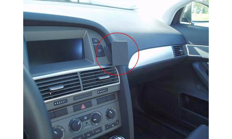 Brodit ProClip montážna konzola pre Audi A6/Audi S6 04-09, na stred vpravo